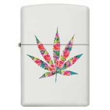 Zippo 29730 Floral Weed Design